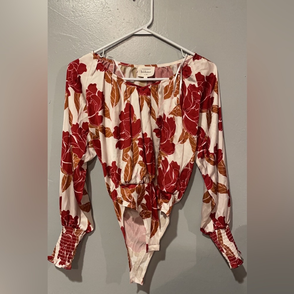 Floral bodysuit